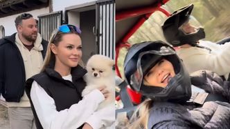 Ola Ciupa relaksuje się na Mazurach z przyjaciółmi i... synem Joanny Przetakiewicz