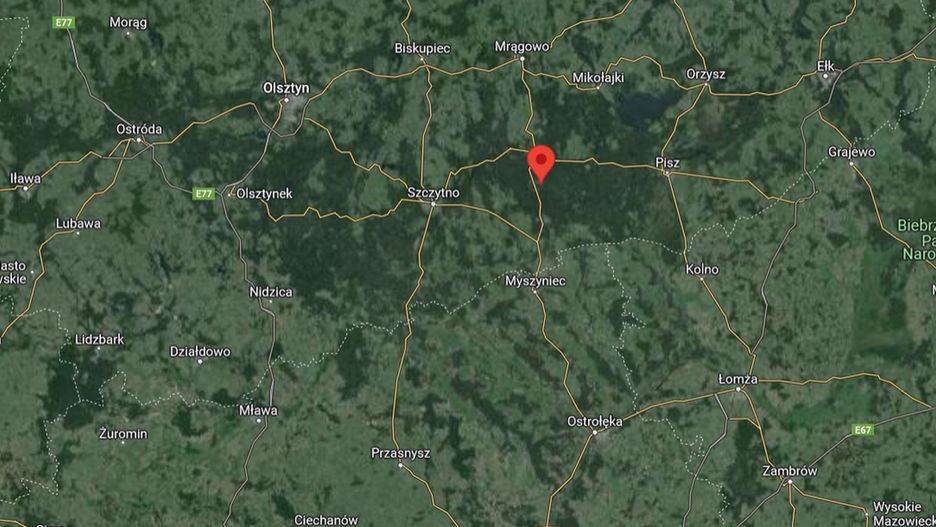 W województwie warmińsko-mazurskim spadł niezidentyfikowany obiekt latający