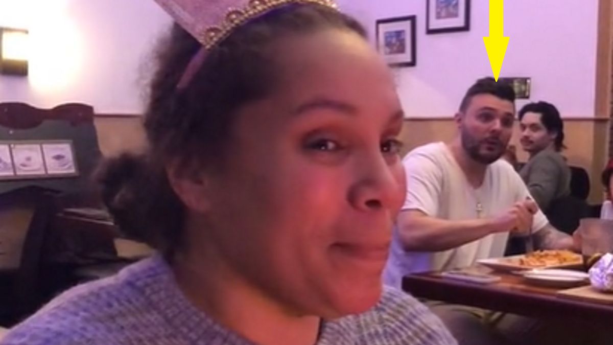 Mężczyzna nie mógł w to uwierzyć