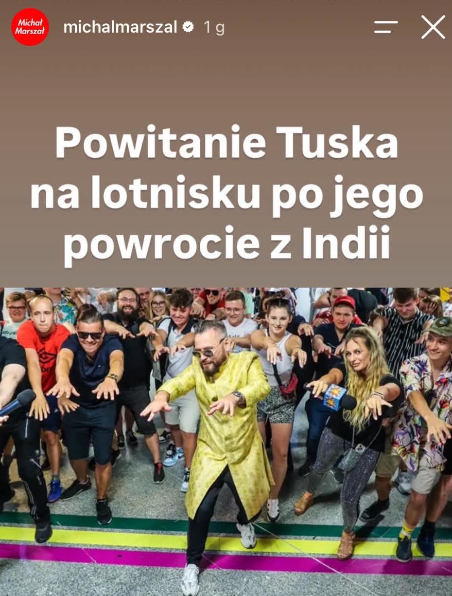 Mem o Donaldzie Tusku