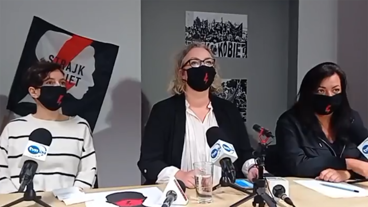 Liderki Ogólnopolskiego Strajku Kobiet ogłosiły we wtorek szereg postulatów