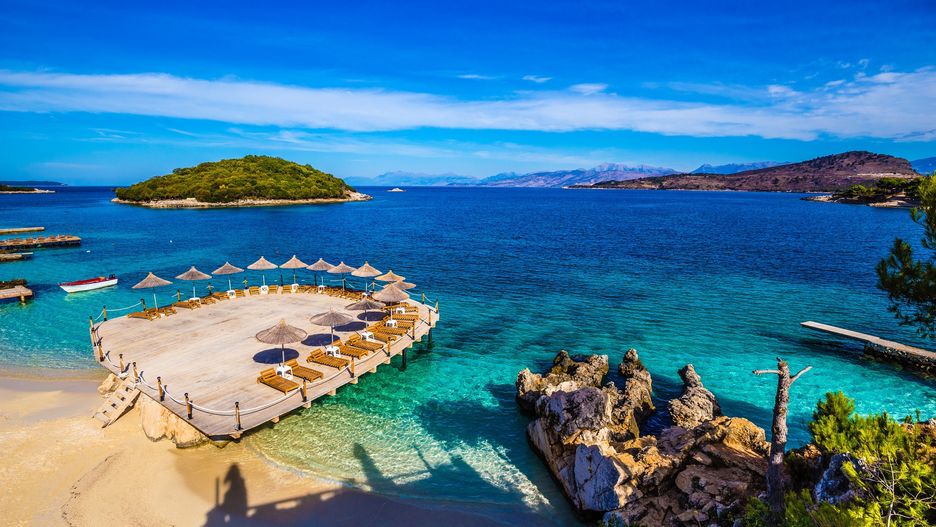 Plaża Ksamil, Saranda