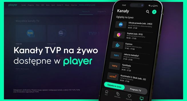 Kanały TVP w kolejnym serwisie streamingowym