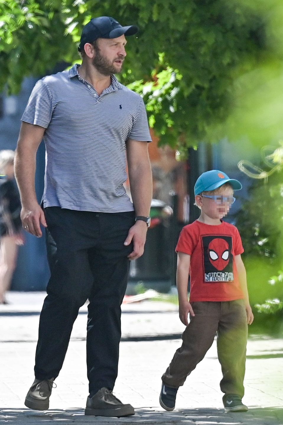 Borys Szyc na obiedzie z żoną, synem i Natalią Klimas