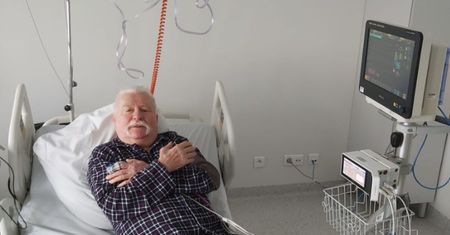 Lech Wałęsa trafił do szpitala. "Znowu mnie trafiło!"