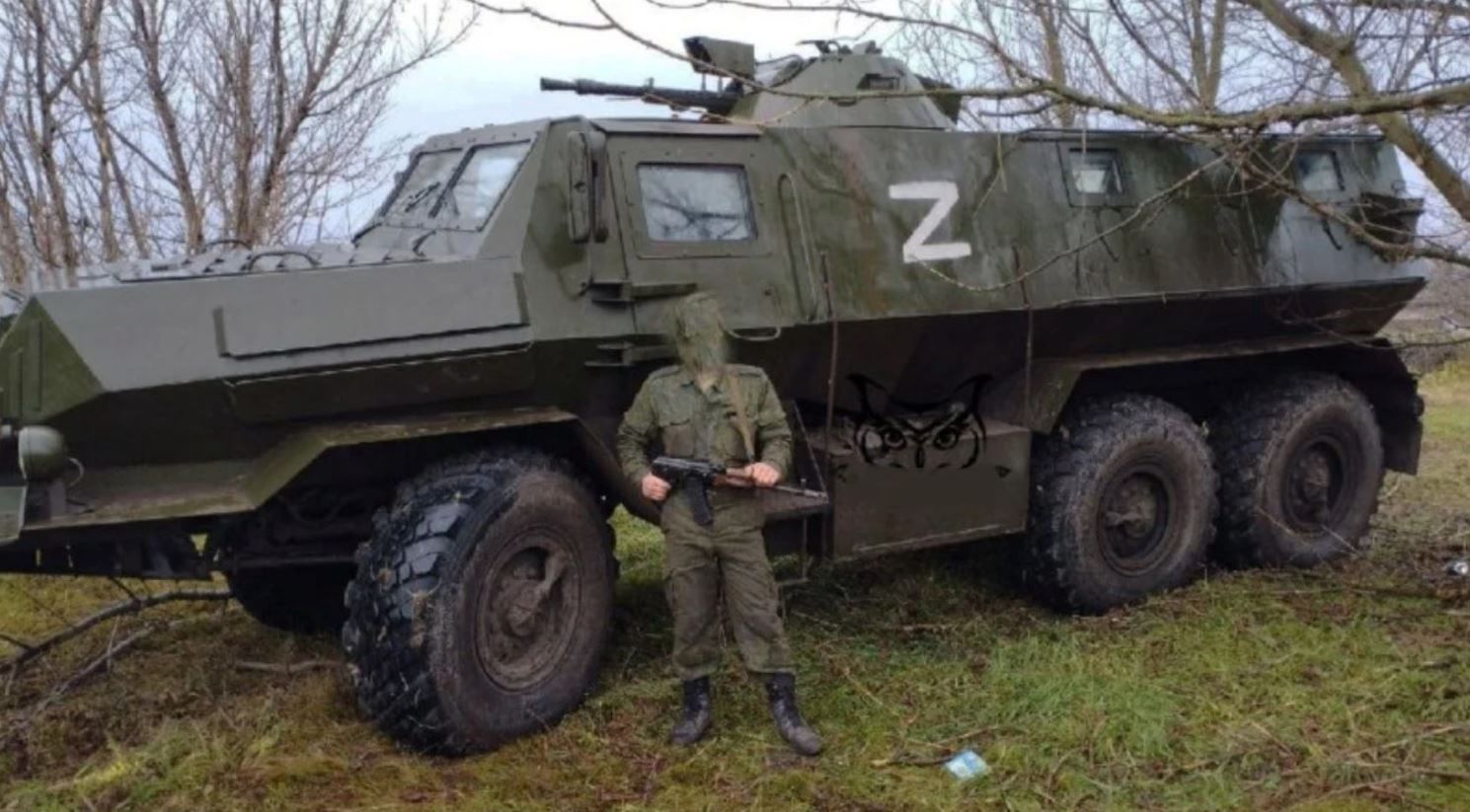 Wagnerowcy zbudowali pancernego "busa"
