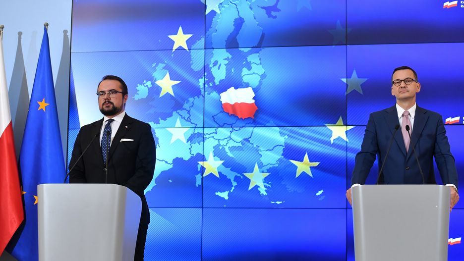 Paweł Jabłoński i Mateusz Morawiecki