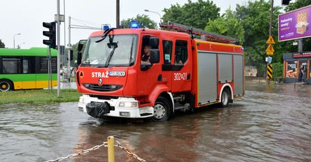 Gdzie jest burza? Dane PSP: szybko rośnie liczba interwencji