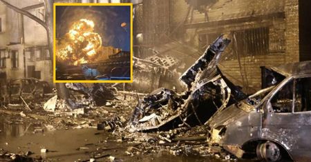 Najnowsze nagranie z katastrofy Su-34 w Rosji. Skala zniszczeń poraża