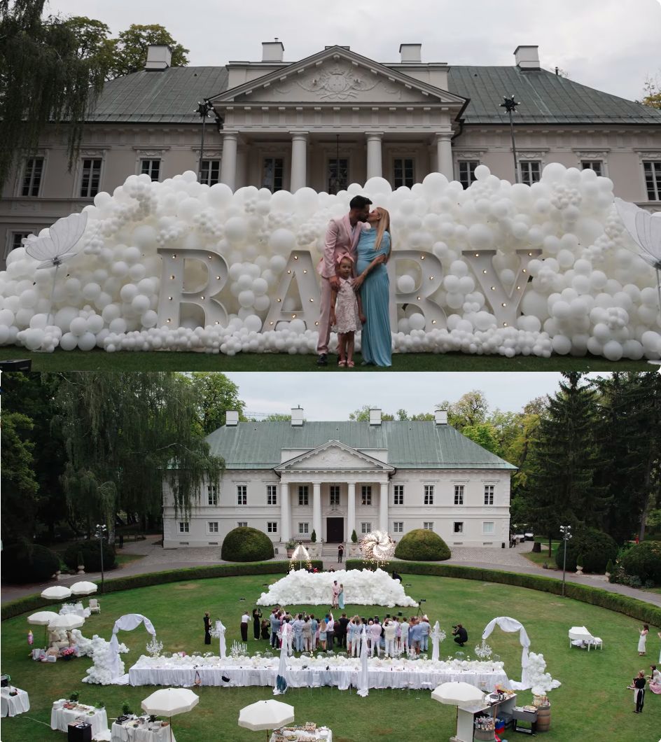 Gender reveal Andziaks i Luki