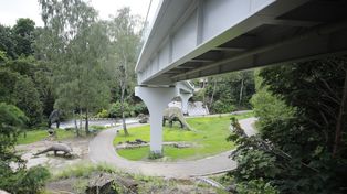 W Śląskim Ogrodzie Zoologicznym zobaczysz dinozaury z góry. Tak wygląda szklana kładka dla turystów