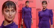 Wygryziona grzywka Iriny Shayk debiutuje na imprezie "Vogue'a"