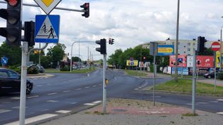 Będą utrudnienia na ważnym skrzyżowaniu we Włocławku. Prace trwać mają dwa tygodnie. Zdjęcia