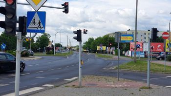 Będą utrudnienia na ważnym skrzyżowaniu we Włocławku. Prace trwać mają dwa tygodnie. Zdjęcia