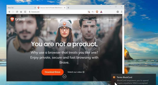 Przeglądarka Brave płaci użytkownikom w wirtualnej walucie za oglądanie reklam