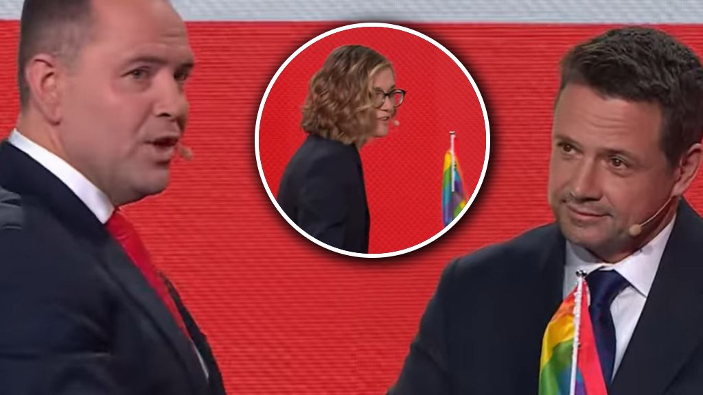 Premier komentuje gesty wokół flagi LGBT na debacie