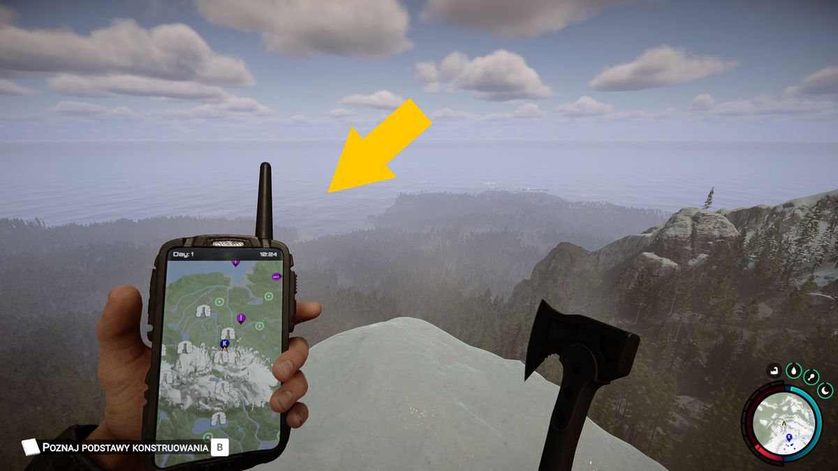 Sons of The Forest - tu znajdziesz pistolet