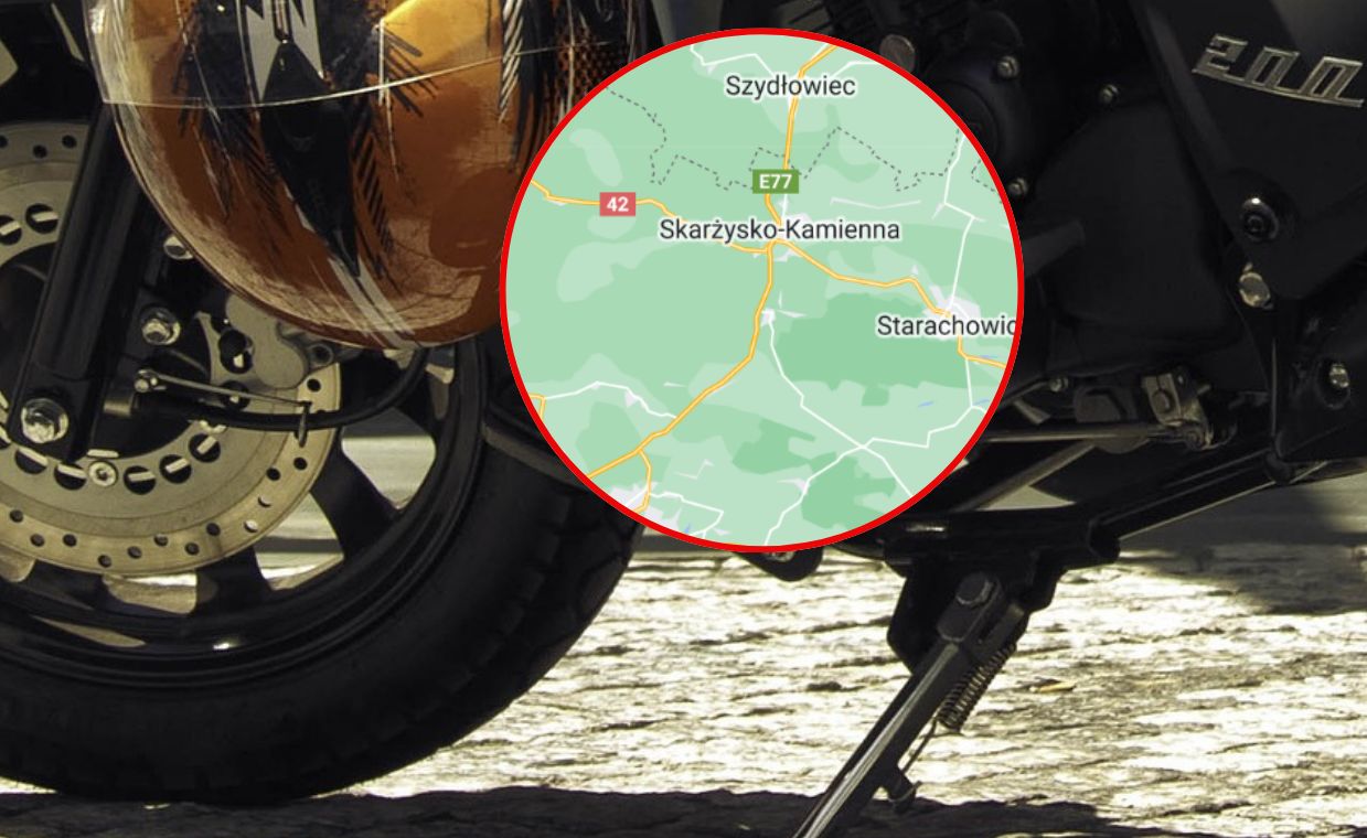 Motocyklista wjechał w parę nastolatków