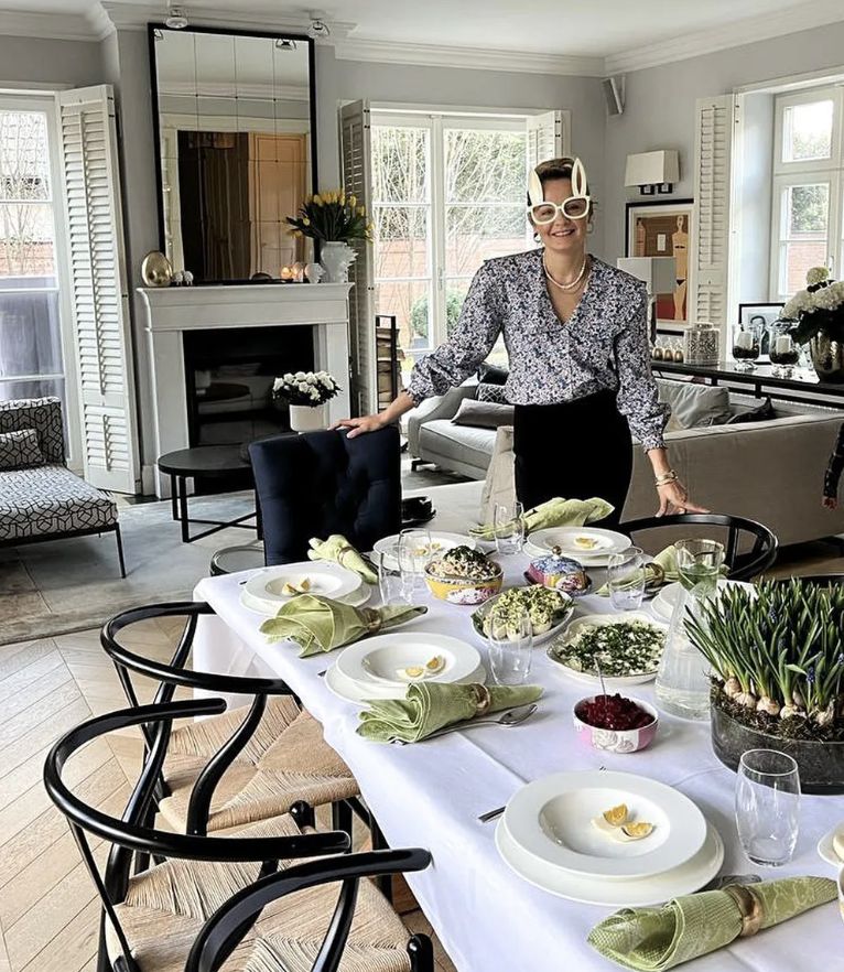 Małgorzata Socha w salonie