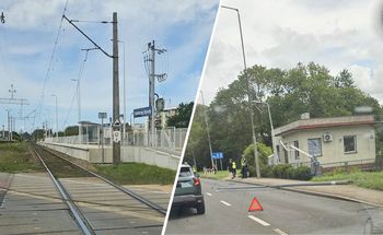 Zerwana sieć trakcyjna w Kołobrzegu. Wstrzymany ruch pociągów
