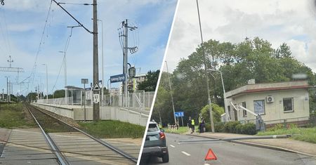 Zerwana sieć trakcyjna w Kołobrzegu. Wstrzymany ruch pociągów
