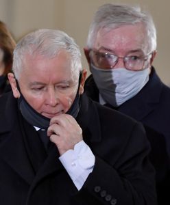 Msza święta z udziałem Jarosława Kaczyńskiego. Policja zajęła stanowisko