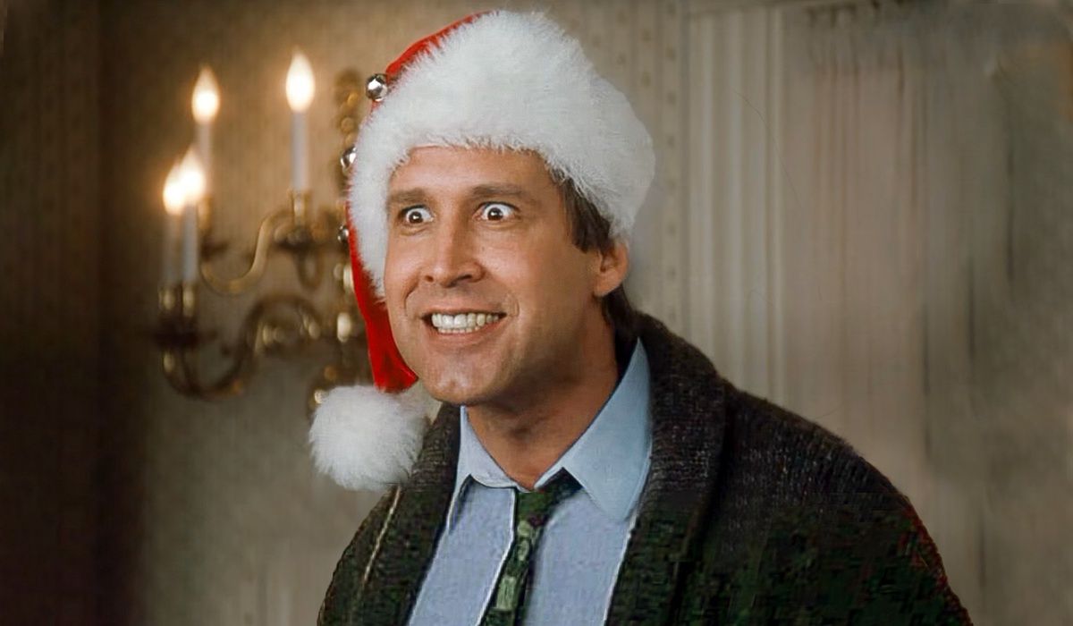 Chevy Chase „W krzywym zwierciadle: Witaj Święty Mikołaju"