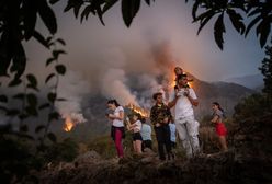 Tysiące osób ewakuowanych na Teneryfie. "Najbardziej skomplikowany pożar na naszym archipelagu od 40 lat"