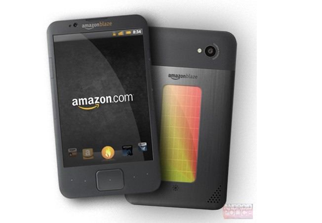 Koncept telefonu Amazonu (fot. androidpolice.com)