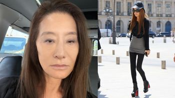 Vera Wang i jej długie nogi podbijają Paryż w szarej MINI. Trudno uwierzyć, że ostatnio skończyła 77 LAT? (FOTO)