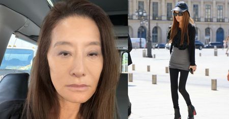 Vera Wang i jej długie nogi podbijają Paryż w szarej MINI. Trudno uwierzyć, że ostatnio skończyła 77 LAT? (FOTO)