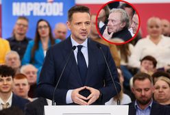 Incydent z Olbrychskim na wiecu Trzaskowskiego. Jest nagranie