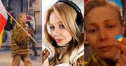 Ukraińska artystka Tina Karol EWAKUOWAŁA SIĘ do Warszawy. Wzięła udział w marszu przeciwko wojnie (WIDEO)