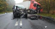 Tragedia na drodze. Jedna osoba nie żyje, dwie w ciężkim stanie