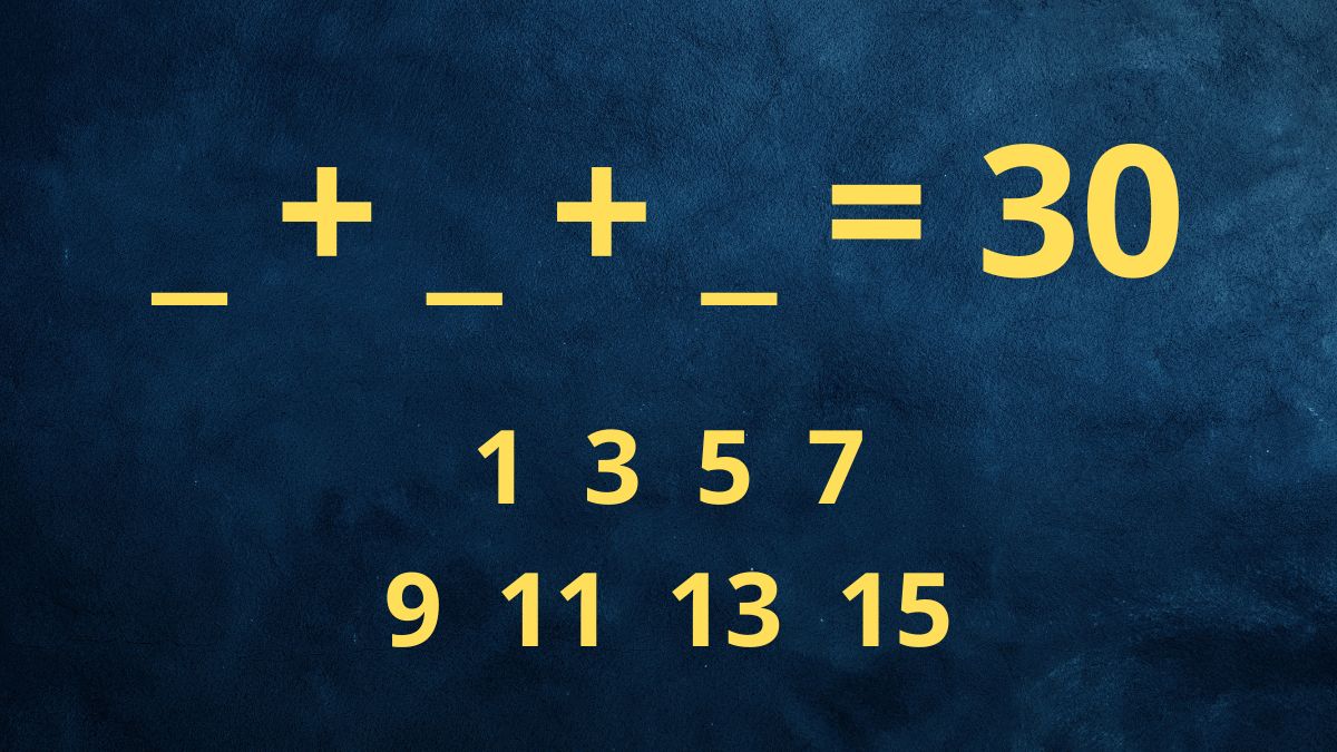 Zagadka matematyczna, która wymaga sprytu