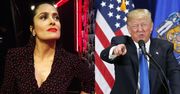 Donald Trump próbował umówić się na randkę z Salmą Hayek. "Kiedy odmówiłam, powiedział, że jestem za niska"
