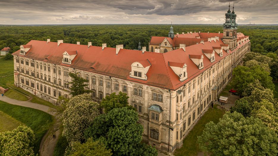 Rozmiary opactwa w Lubiążu są imponujące