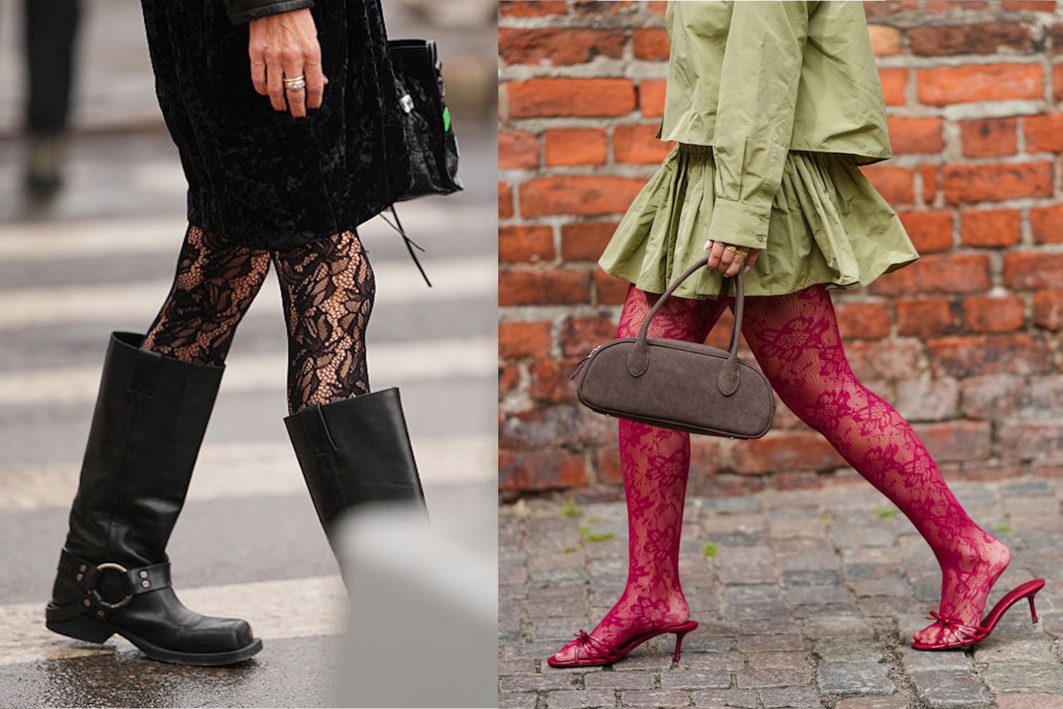 Koronkowe rajstopy to mocny trend na sezon wiosna/lato 2026 