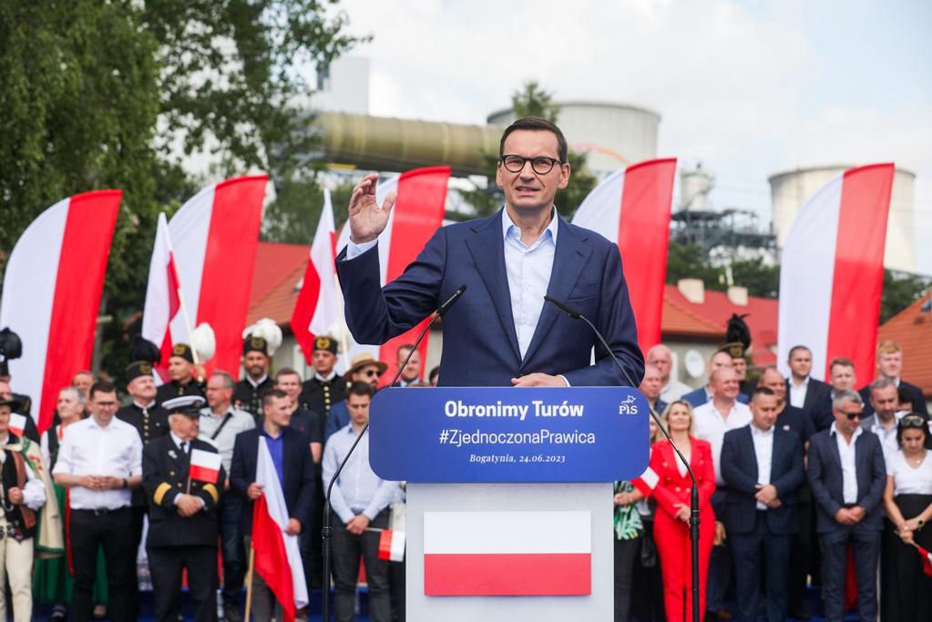 Morawiecki o sytuacji w Rosji. "Jesteśmy w kontakcie z Amerykanami"