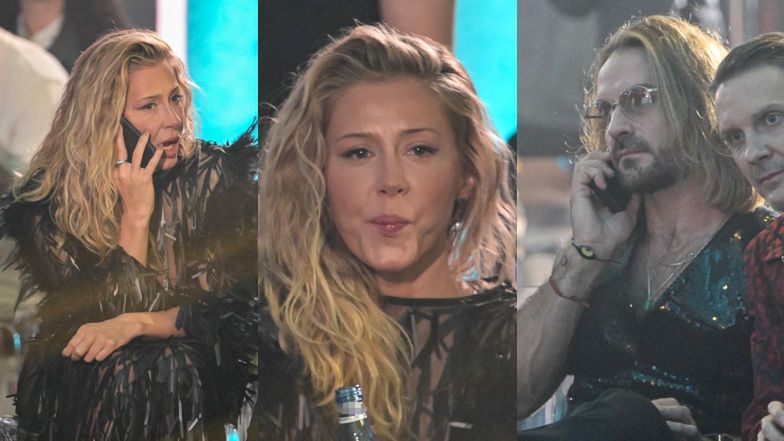 Katarzyna Warnke i Piotrs Stramowski unikają się na imprezie