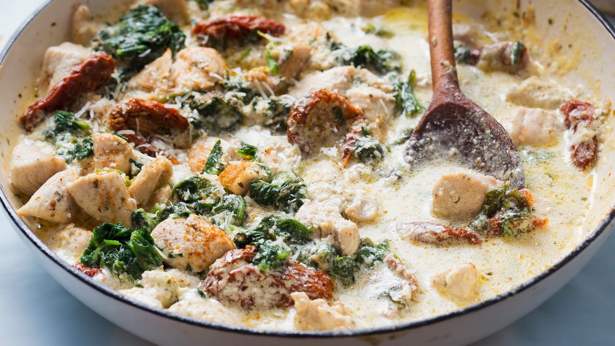 Kurczak w aksamitnym sosie