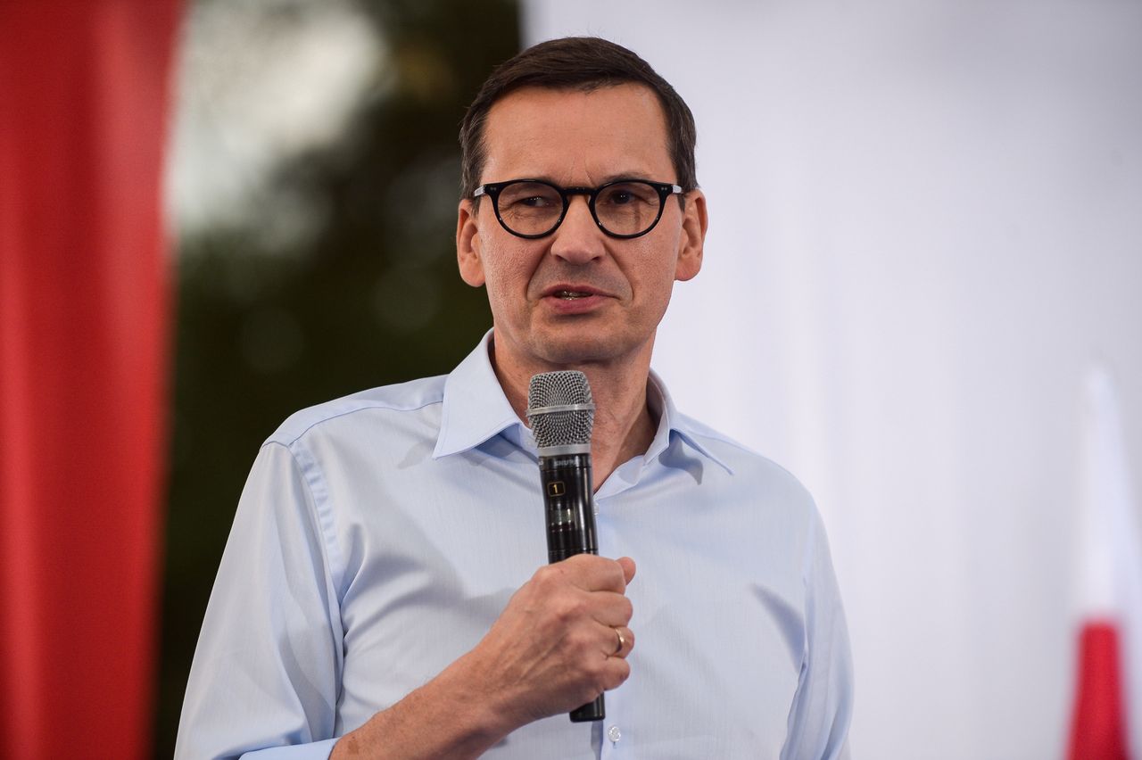 "Podwójnie niesprawiedliwe". Morawiecki komentuje słowa Zełenskiego