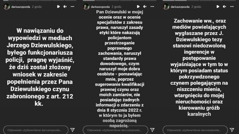 Dariusz Opozda pozywa Jerzego Dziewulskiego i Antka Królikowskiego
