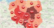 Mapa koronawirusa w Polsce. Przybywa zachorowań na COVID-19. Zmarło kolejnych 15 osób