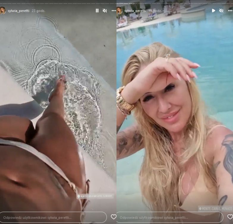 Sylwia Peretti chwali się wakacjami w Monako