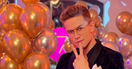 Łukasz Karpiński z programu "Hotel Paradise" urządził imprezę w sylwestra