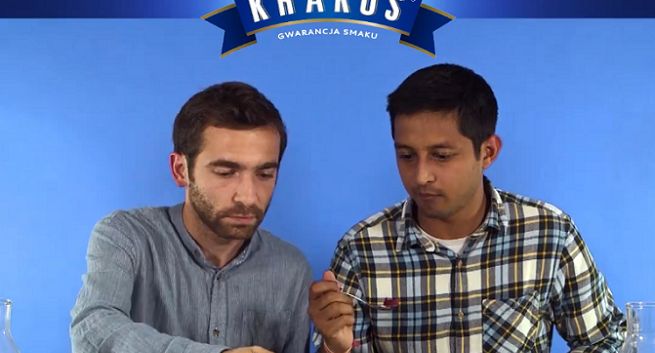 Obcokrajowcy promują produkty Krakus na grilla (wideo)