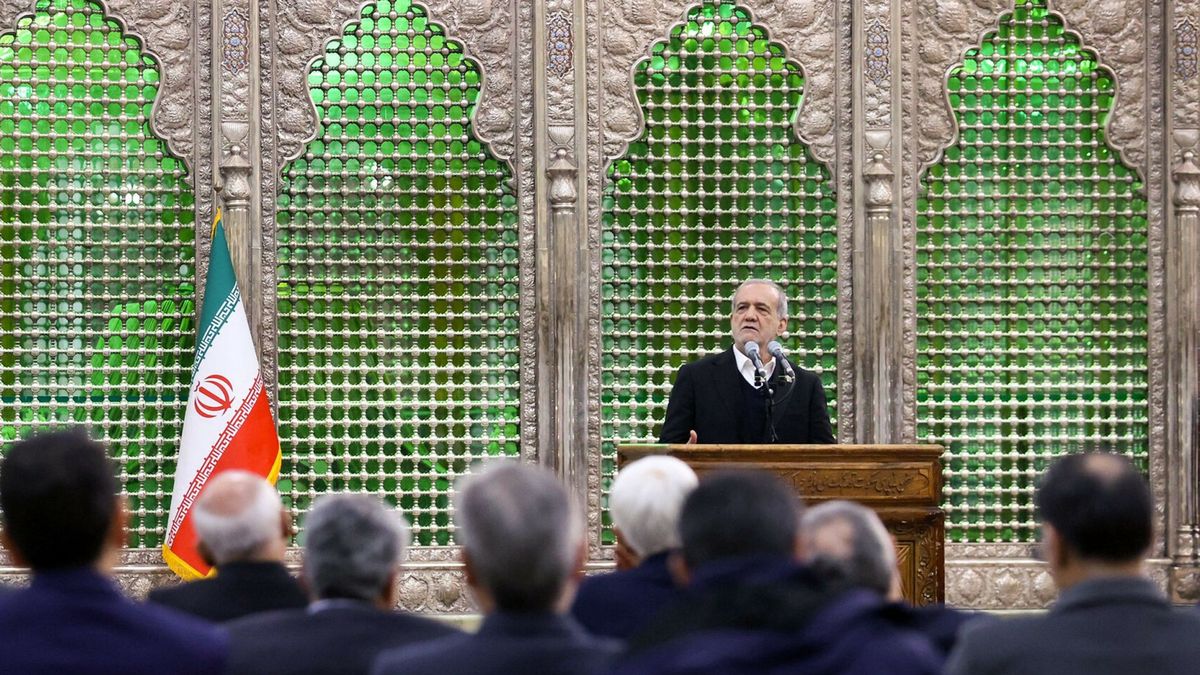 Prezydent Iranu Masoud Pezeshkian