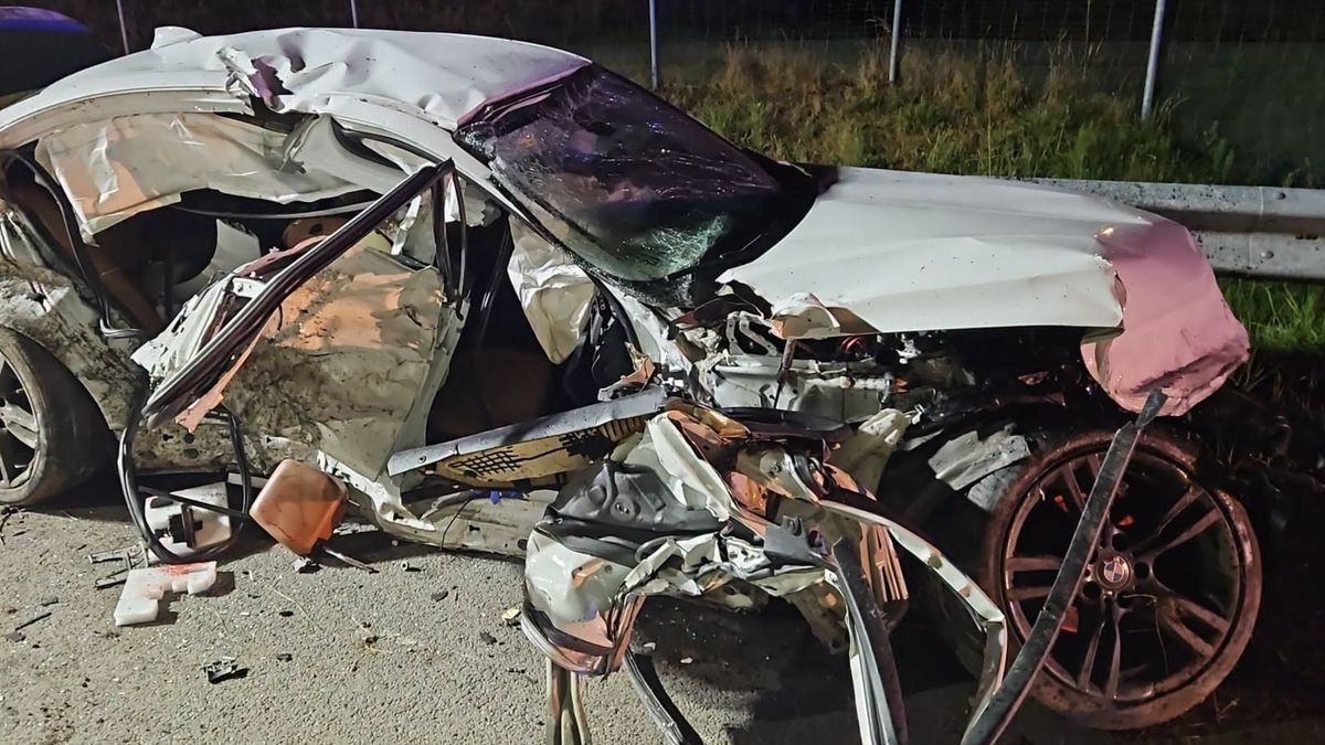 Tragiczny wypadek BMW.