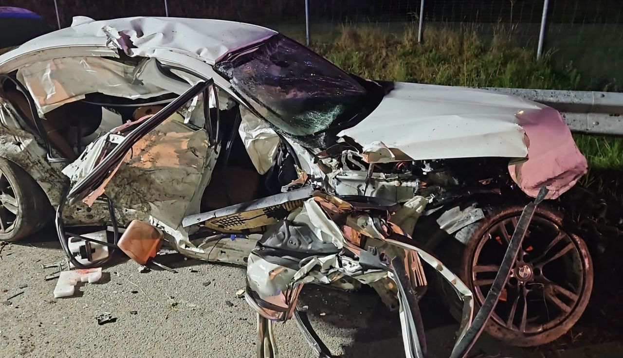 Jechał BMW prostą drogą. Tragiczny finał